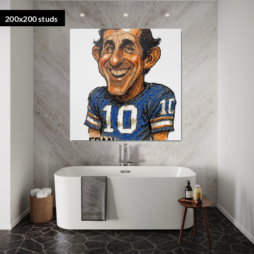 200*200studs, 160*160cm, 63*63inch