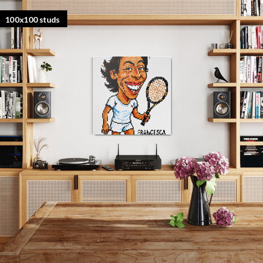 100*100studs, 80*80cm, 31,5*31,5inch