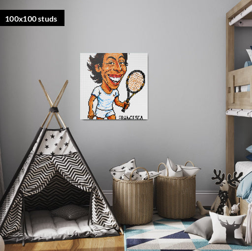 100*100studs, 80*80cm, 31,5*31,5inch