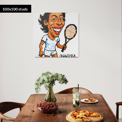 100*100studs, 80*80cm, 31,5*31,5inch