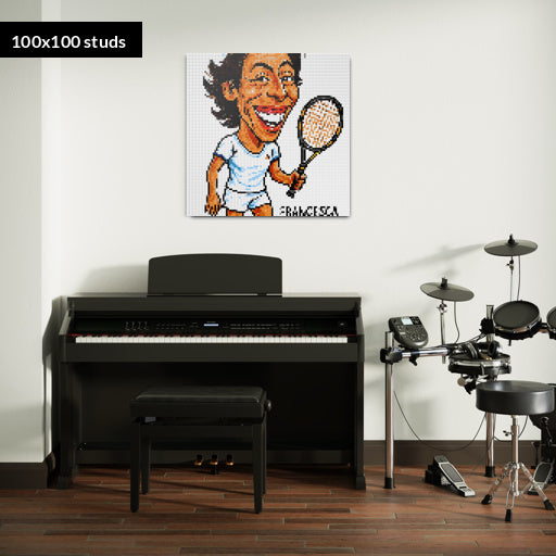 100*100studs, 80*80cm, 31,5*31,5inch