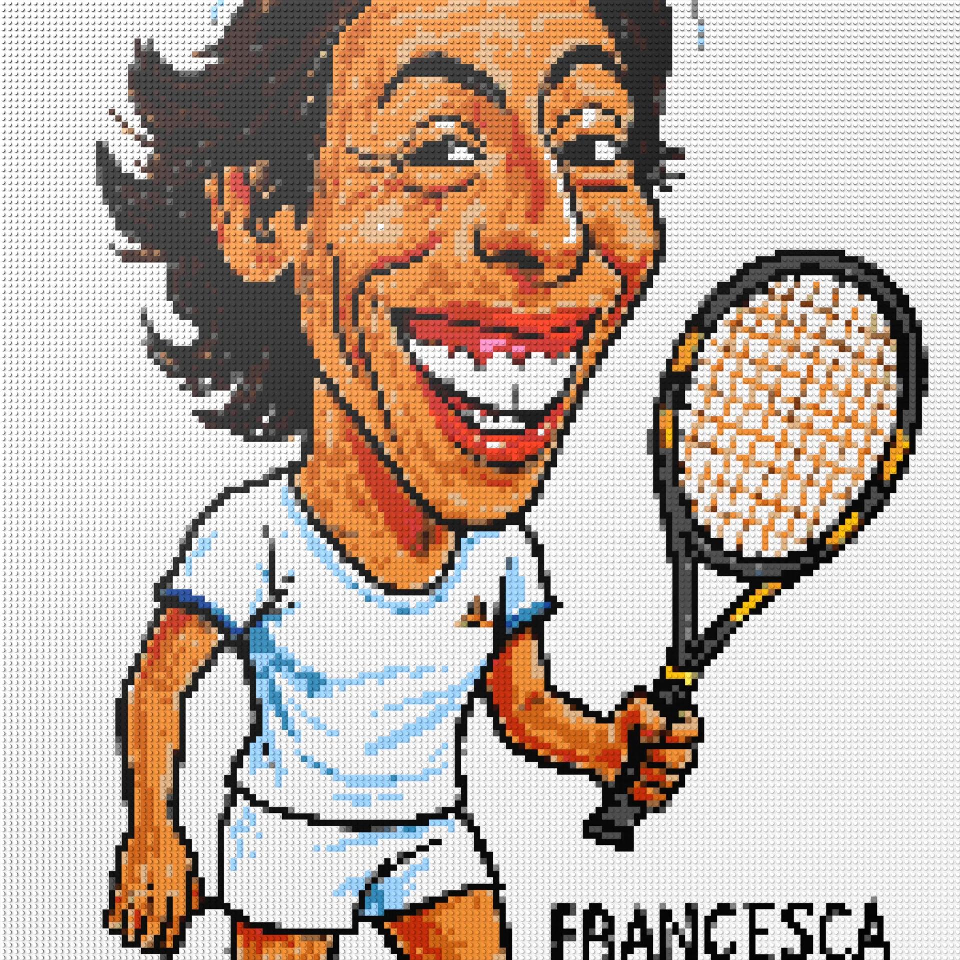 150*150studs, 120*120cm, 47,25*47,25inch