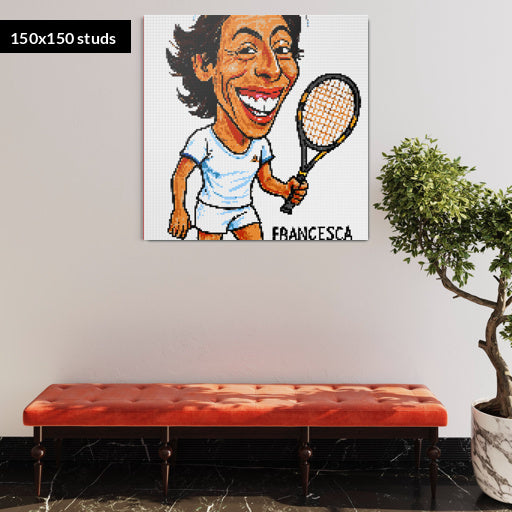 150*150studs, 120*120cm, 47,25*47,25inch