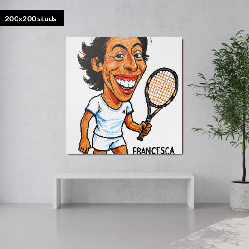 200*200studs, 160*160cm, 63*63inch