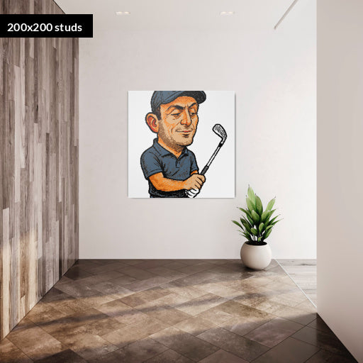 200*200studs, 160*160cm, 63*63inch