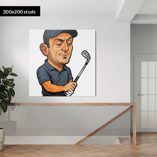 200*200studs, 160*160cm, 63*63inch