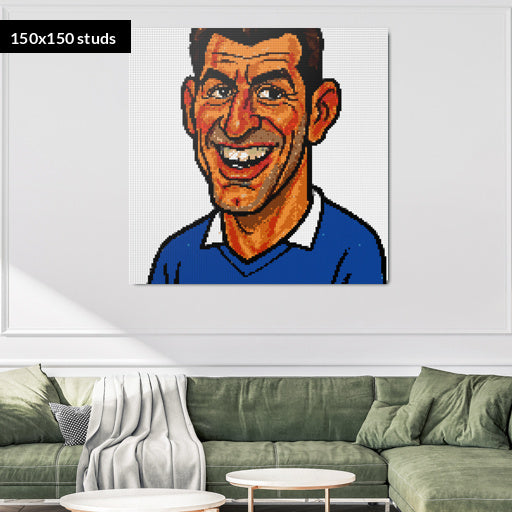 150*150studs, 120*120cm, 47,25*47,25inch