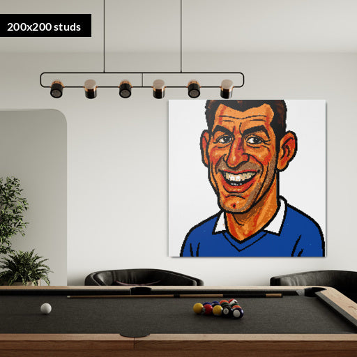 200*200studs, 160*160cm, 63*63inch