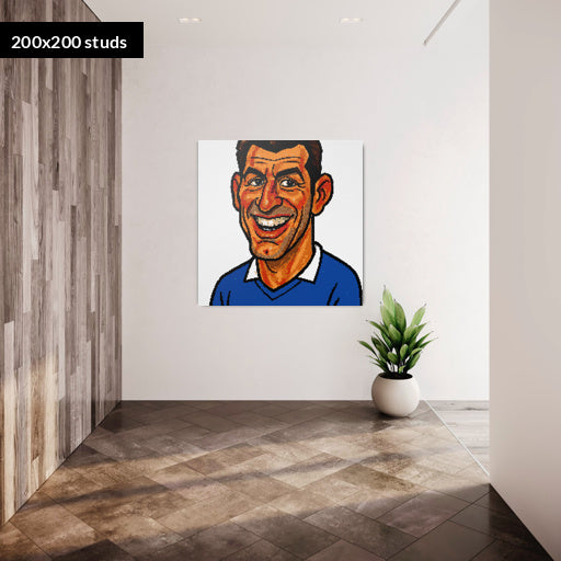 200*200studs, 160*160cm, 63*63inch