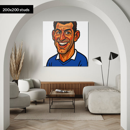 200*200studs, 160*160cm, 63*63inch