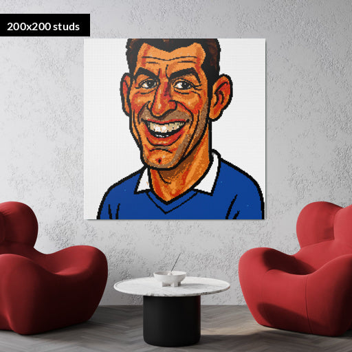 200*200studs, 160*160cm, 63*63inch