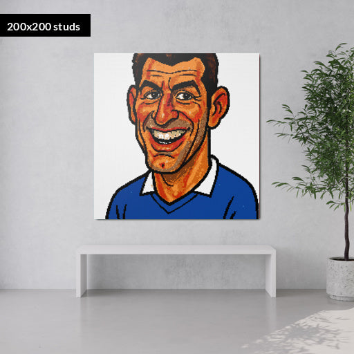 200*200studs, 160*160cm, 63*63inch