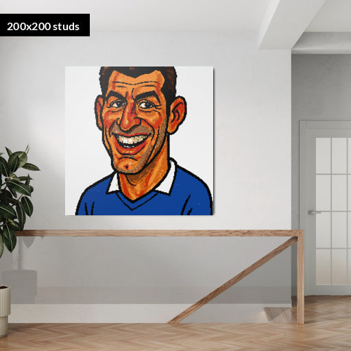 200*200studs, 160*160cm, 63*63inch