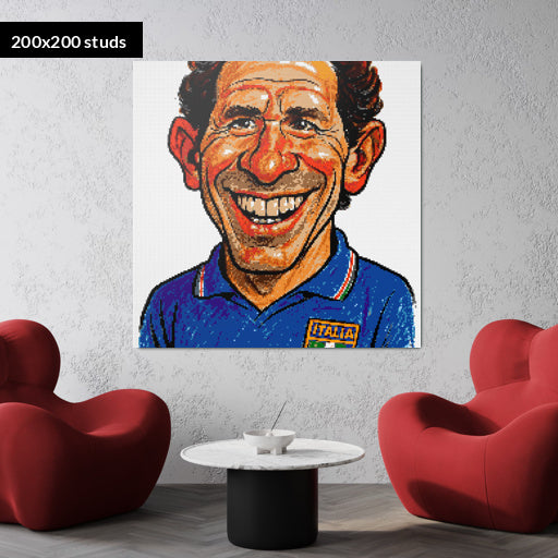 200*200studs, 160*160cm, 63*63inch