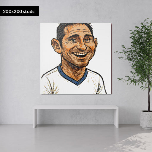 200*200studs, 160*160cm, 63*63inch