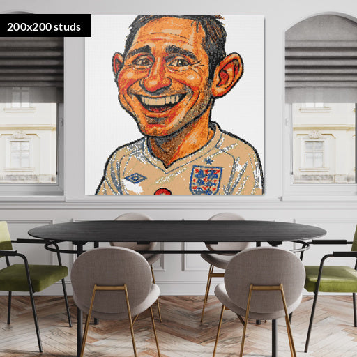 200*200studs, 160*160cm, 63*63inch