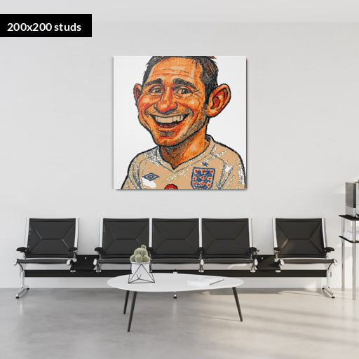 200*200studs, 160*160cm, 63*63inch