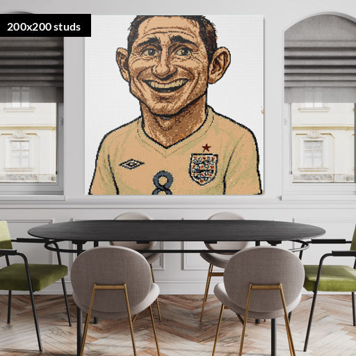 200*200studs, 160*160cm, 63*63inch