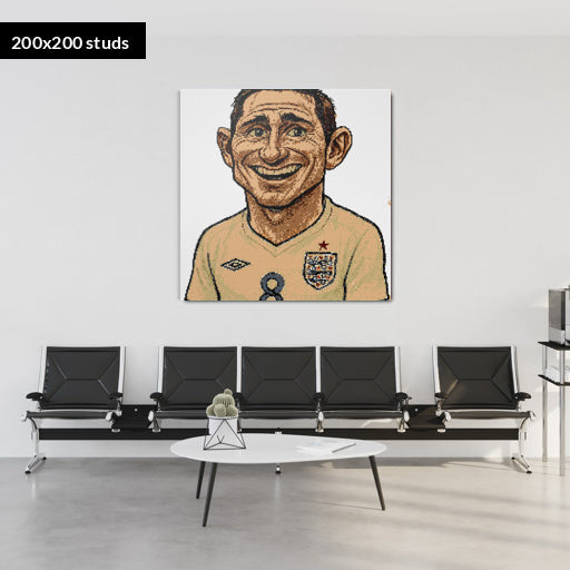 200*200studs, 160*160cm, 63*63inch