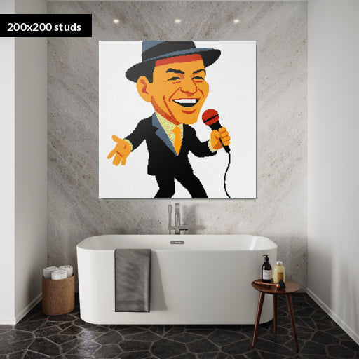 200*200studs, 160*160cm, 63*63inch