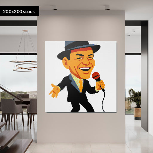 200*200studs, 160*160cm, 63*63inch
