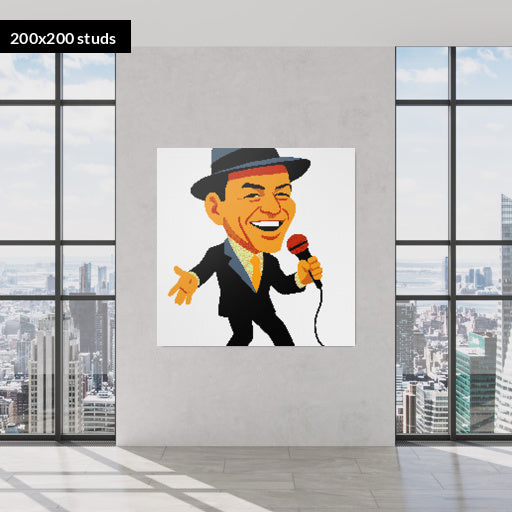 200*200studs, 160*160cm, 63*63inch