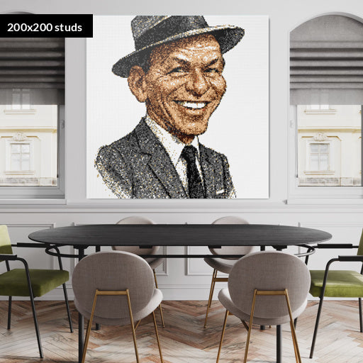 200*200studs, 160*160cm, 63*63inch