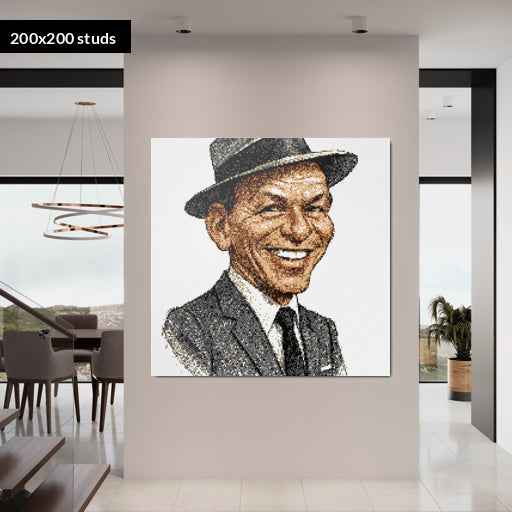 200*200studs, 160*160cm, 63*63inch