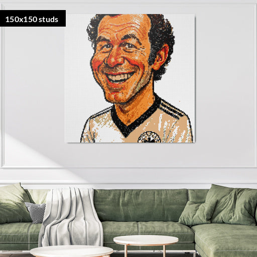 150*150studs, 120*120cm, 47,25*47,25inch