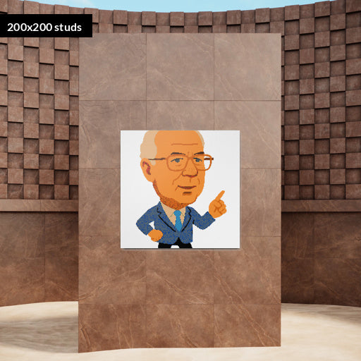 200*200studs, 160*160cm, 63*63inch