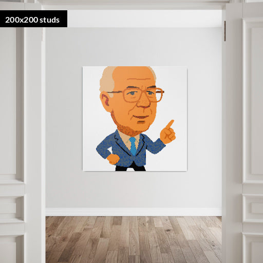 200*200studs, 160*160cm, 63*63inch