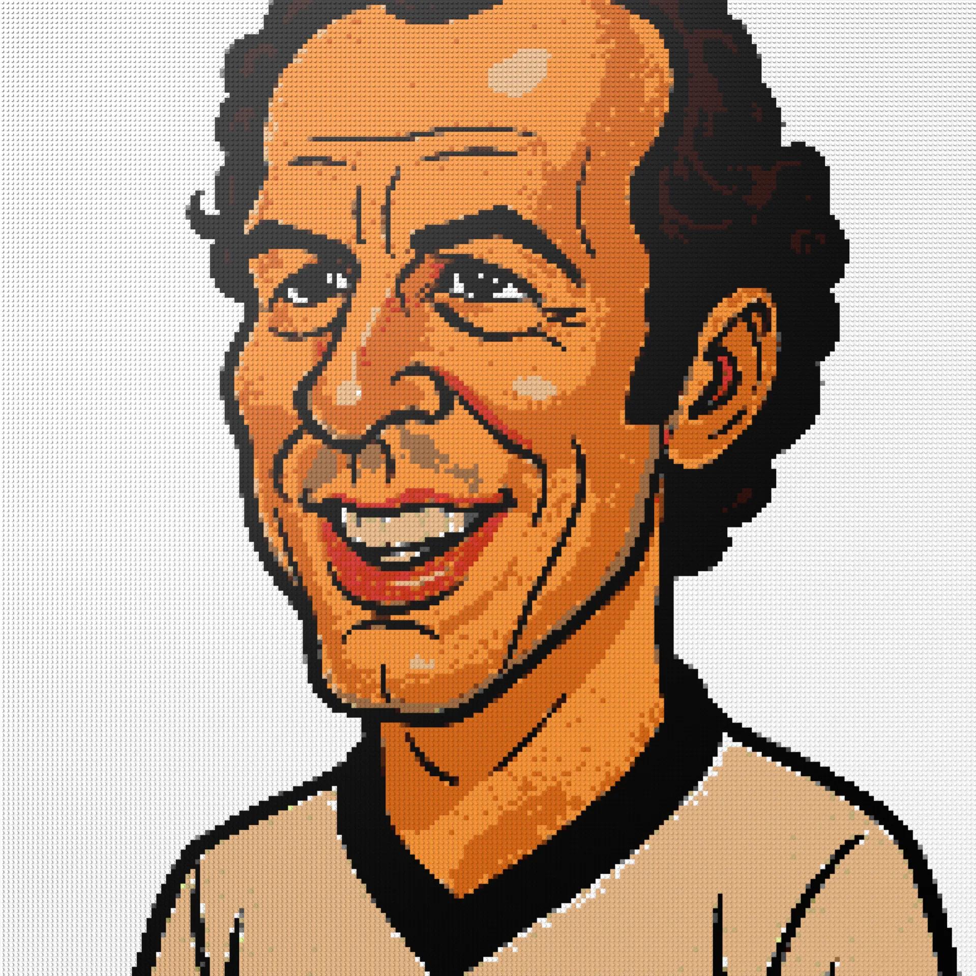 200*200studs, 160*160cm, 63*63inch