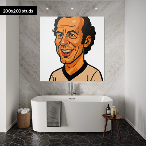 200*200studs, 160*160cm, 63*63inch