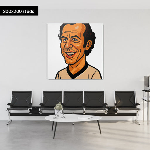 200*200studs, 160*160cm, 63*63inch