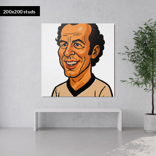 200*200studs, 160*160cm, 63*63inch