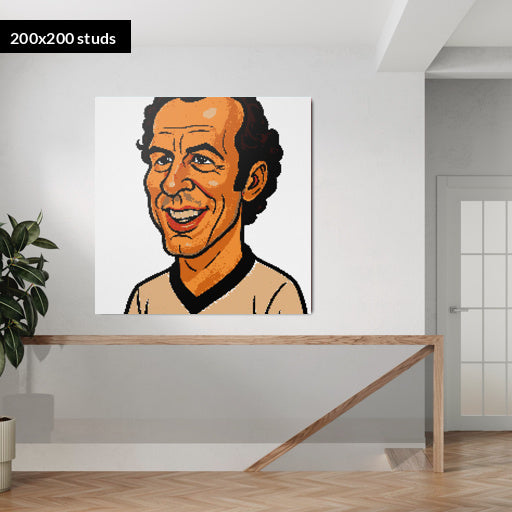 200*200studs, 160*160cm, 63*63inch