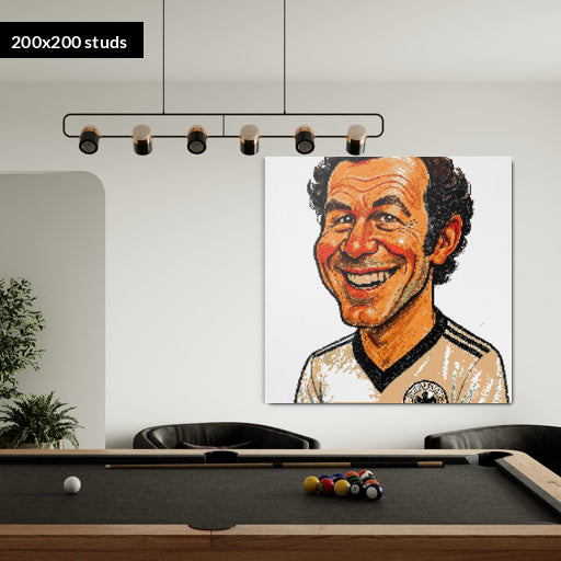 200*200studs, 160*160cm, 63*63inch