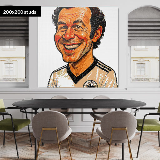 200*200studs, 160*160cm, 63*63inch