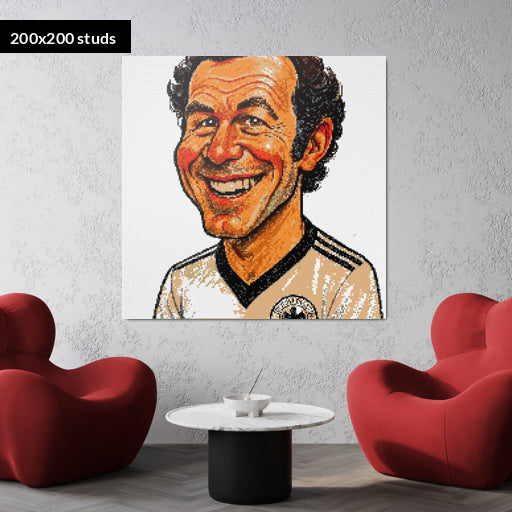 200*200studs, 160*160cm, 63*63inch