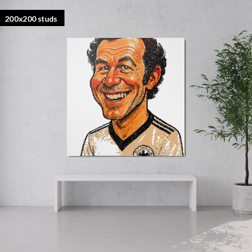 200*200studs, 160*160cm, 63*63inch