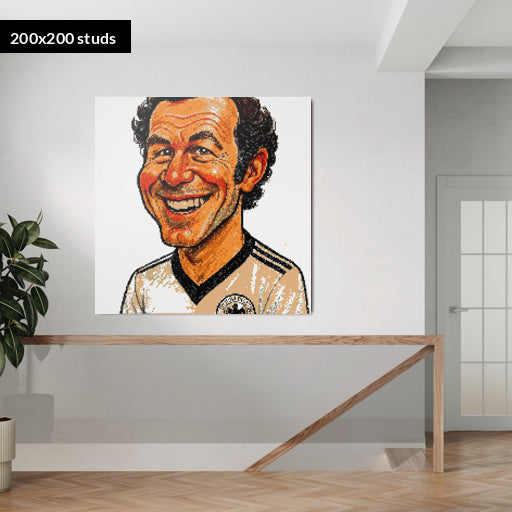 200*200studs, 160*160cm, 63*63inch