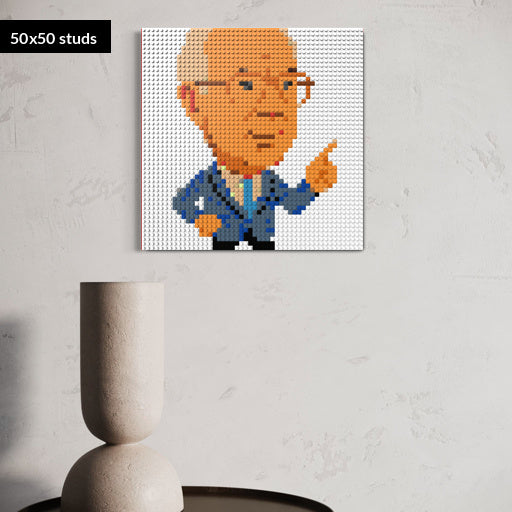 50*50studs, 40*40cm, 15,75*15,75inch