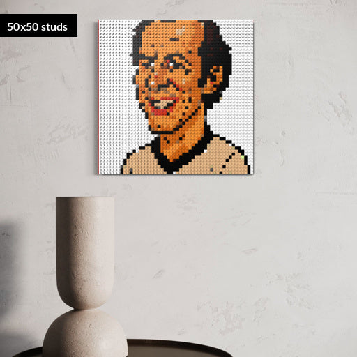 50*50studs, 40*40cm, 15,75*15,75inch