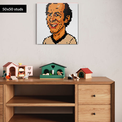 50*50studs, 40*40cm, 15,75*15,75inch