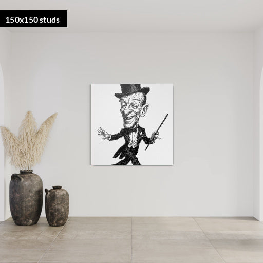 150*150studs, 120*120cm, 47,25*47,25inch