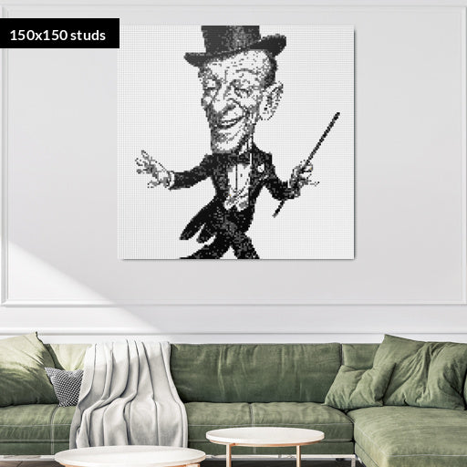 150*150studs, 120*120cm, 47,25*47,25inch