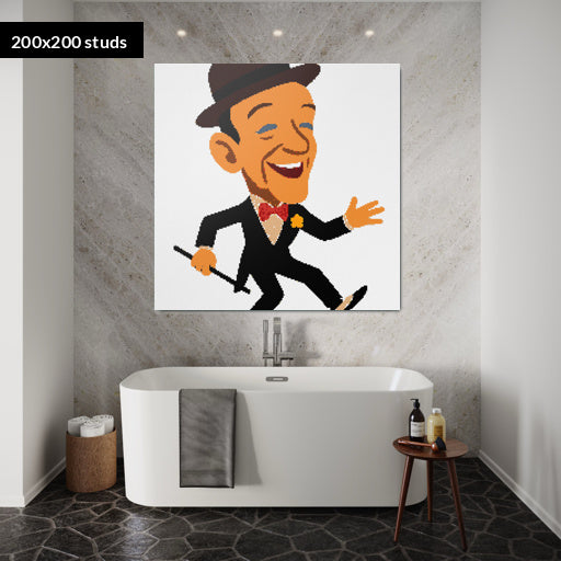 200*200studs, 160*160cm, 63*63inch