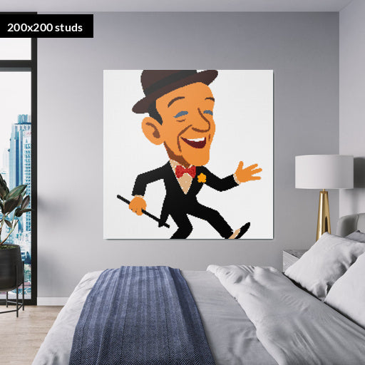 200*200studs, 160*160cm, 63*63inch