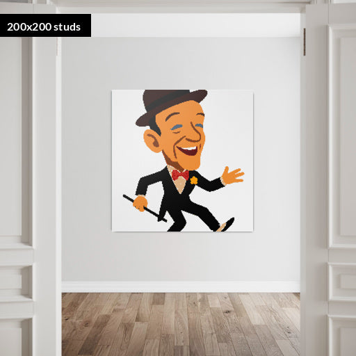 200*200studs, 160*160cm, 63*63inch