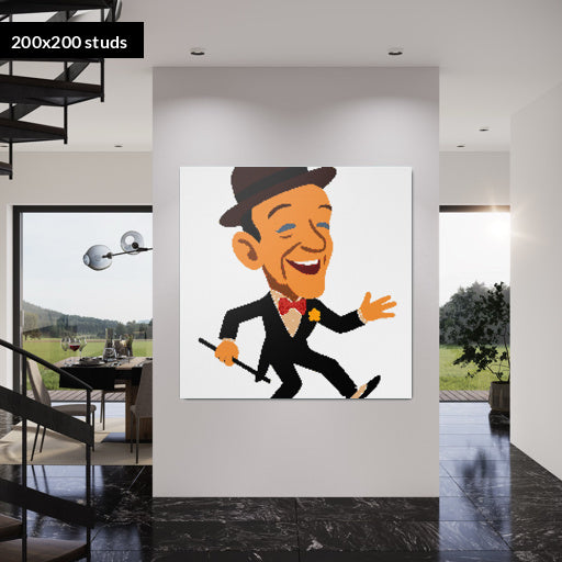 200*200studs, 160*160cm, 63*63inch